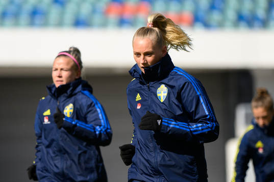 Stina Blackstenius of the Swedish women's national football