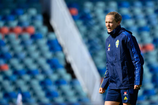Magdalena Eriksson of the Swedish women's national football