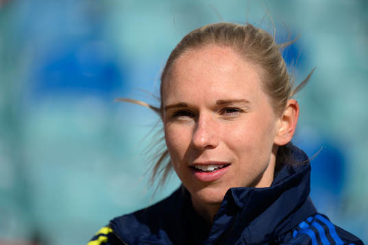 Jonna Andersson of the Swedish women's national football