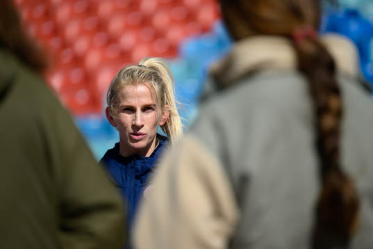 Sofia Jakobsson of the Swedish women's national football
