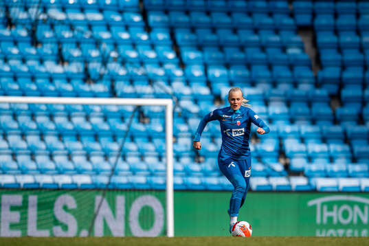 Karina Sævik of the Norwegian women's national football