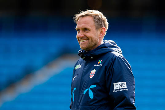 Martin Sjögren, head coach of the Norwegian women's
