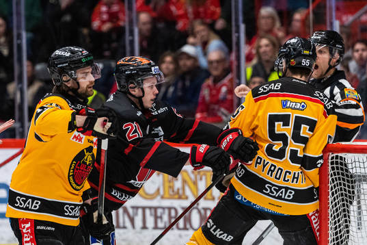 Örebros Linus Öberg och Luleås Filip Pyrochta