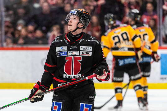 Örebros Linus Öberg deppar