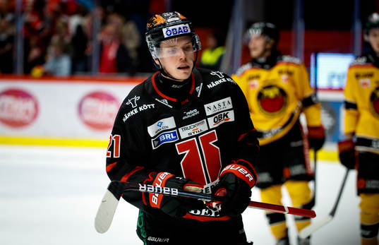 Örebros Linus Öberg deppar