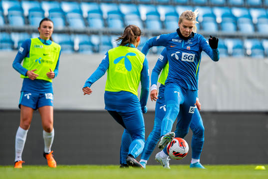 Ada Hegerberg of the Norwegian women's national football