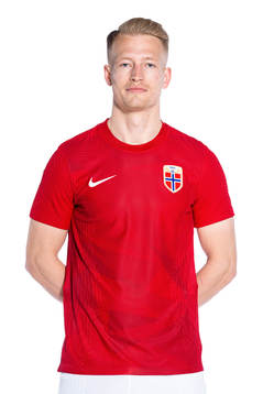 Andreas Hanche-Olsen of the Norwegian national football
