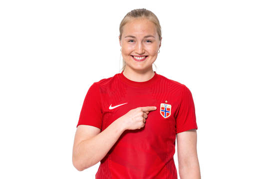 Noor Hoelsbrekken Eckhoff of the Norwegian women’s