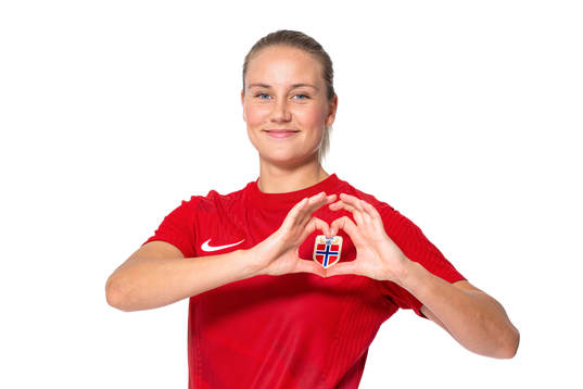 Lisa Fjeldstad Naalsund of the Norwegian women’s national