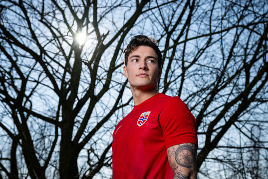 Mathias Normann of the Norwegian national football team