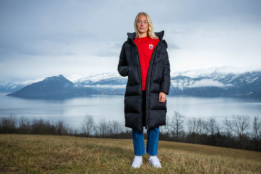 Guro Bergsvand of the Norwegian national football team