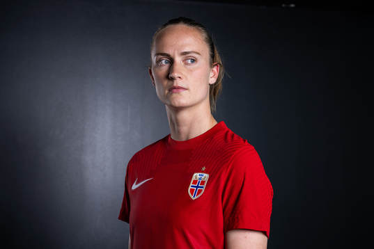 Caroline Graham Hansen of the Norwegian national football