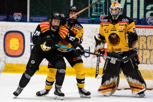 Brynäs Jenny Antonsson    och Luleås Johanna Fällman