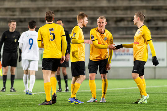 Lunds spelare jublar
