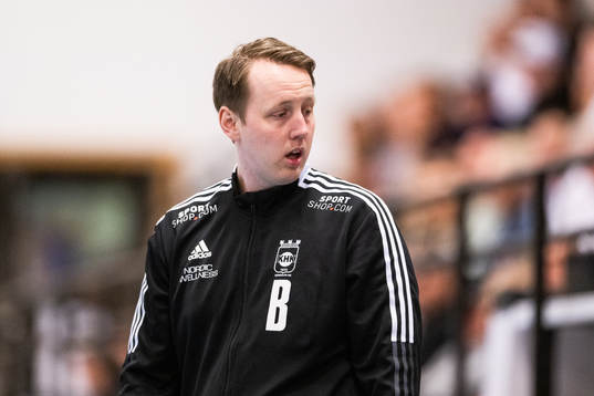 Kungälvs tränare Pontus Wiklund deppar