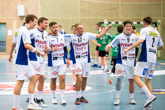 Redbergslids Elliot Stenmalm, Anton Gustafsson, William