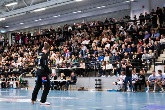 Redbergslids målvakt  Andreas Palicka jublar