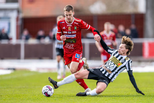 Skövdes Villiam Granath och Landskronas Filip Ottosson