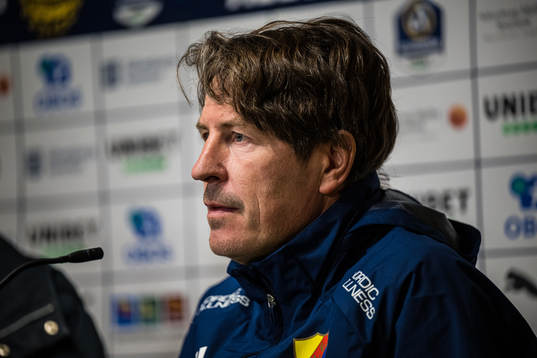 Djurgårdens tränare Thomas Lagerlöf