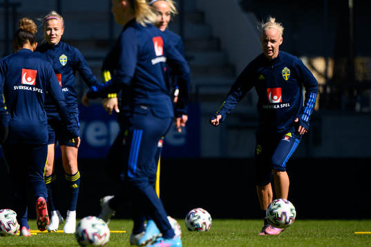 Caroline Seger of the Swedish women's national football team