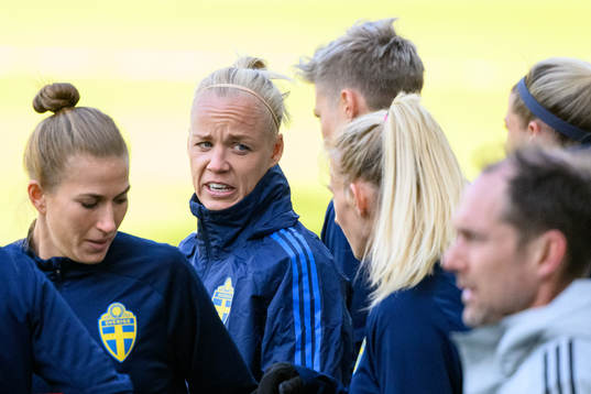 Caroline Seger of the Swedish women's national football team