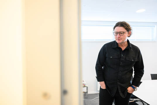 Elfsborgs sportchef Stefan Andreasson på kontoret