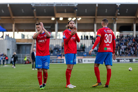Helsingborgs Viljormur Davidsen, Ali Suljic och Albert