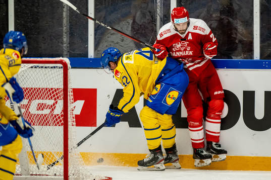 Joakim Nordströms of Sweden and Markus Lauridsen of Denmark