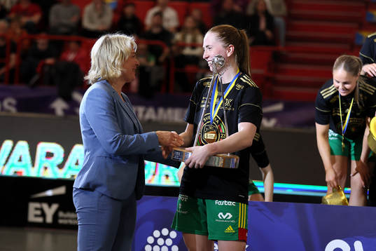 Thorengruppens lagkapten Emelie Wibron