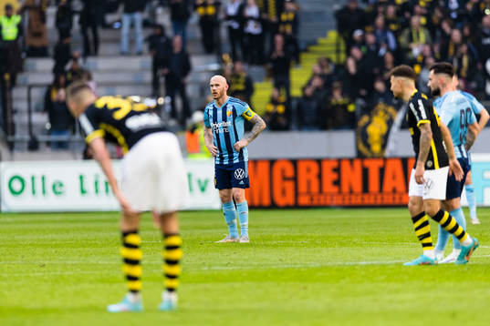Djurgårdens Magnus Eriksson deppar