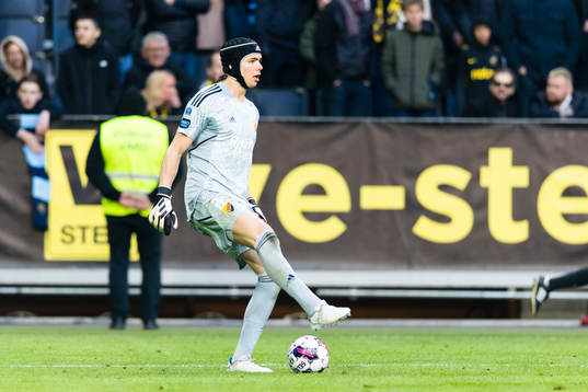 Djurgårdens målvakt Jacob Widell Zetterström