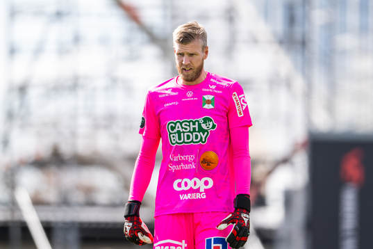 Varbergs målvakt Fredrik Andersson