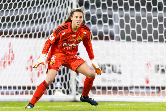 Djurgårdens målvakt Kelsey Daugherty
