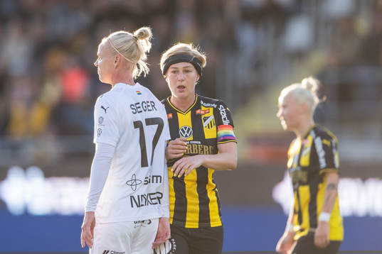 Rosengårds Caroline Seger och Häckens Luna Nørgaard