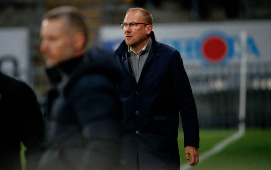 Halmstads manager Magnus Haglund
