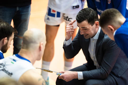 Jämtlands coach Adnan Chuck