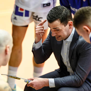 Jämtlands coach Adnan Chuck