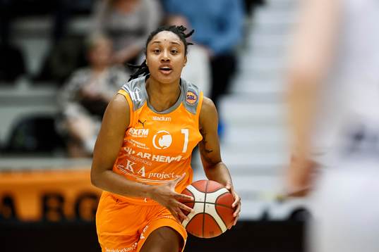 Norrköpings Jaelyn Brown