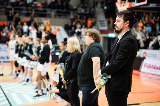 Luleås tränare Robin Sandberg deppar