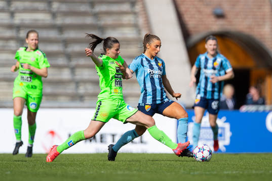 Kristianstads Josefin Harrysson och Djurgårdens Tilde