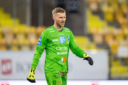 Norrbys målvakt Anton Cajtoft