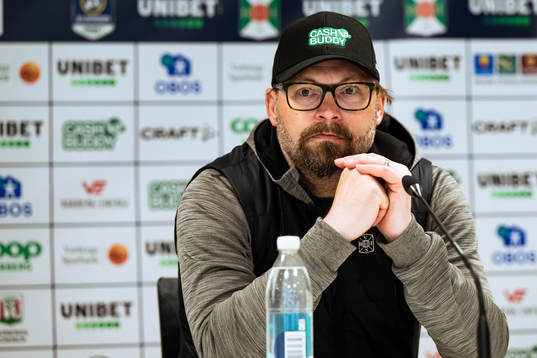 Varbergs tränare Joakim Persson