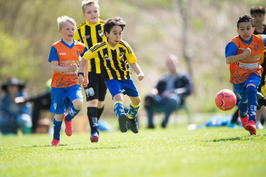 i matchen för pojkar födda 2014 (U8) mellan IFK