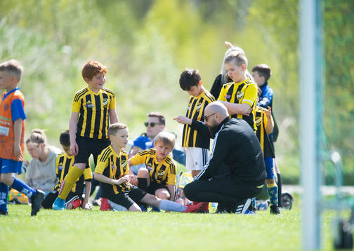 i matchen för pojkar födda 2014 (U8) mellan IFK