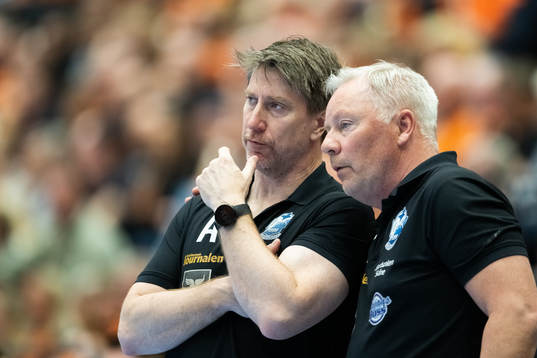 Kristianstads tränare Jonas Wille och Kristianstads