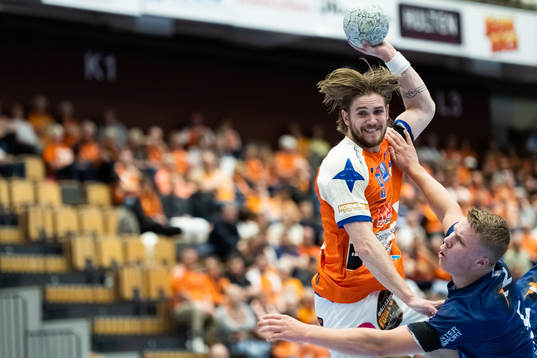 Kristianstads Anton Hallbäck och Skövdes William Elovson