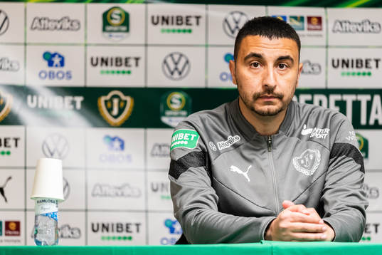 Jönköpings tränare Mustafa Ismail