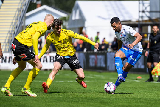Värnamos Wenderson Oliveira do Nascimento mot Mjällbys