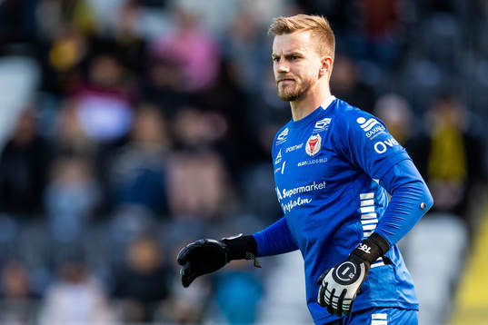 Kalmars målvakt Ricardo Friedrich