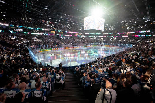 General view of Nokia Arena